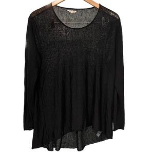 Eileen Fisher organic linen blend top.